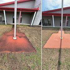 Fire-Department-Walkway-Sidewalk-Cleaning-in-Taylors-SC-Commercial-Concrete-Pressure-Washing 0