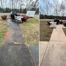 Fire-Department-Walkway-Sidewalk-Cleaning-in-Taylors-SC-Commercial-Concrete-Pressure-Washing 2