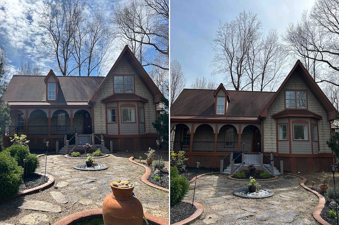 House Wash & Gutter Cleaning in Sunset, SC