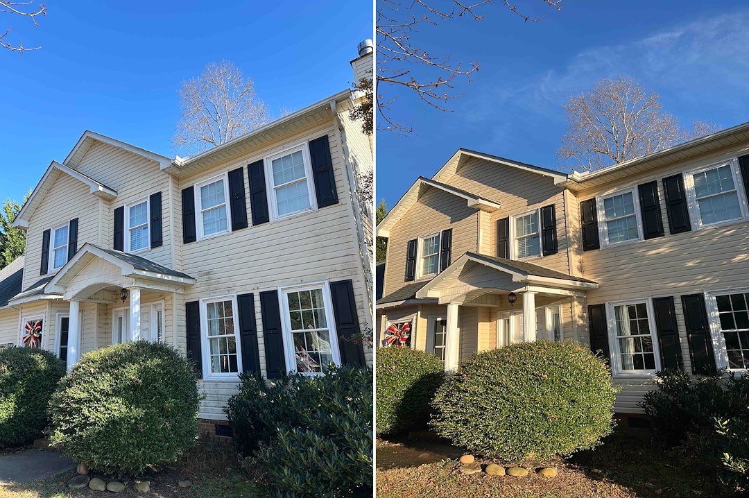 House Washing in Greenville, SC – Stunning Before & After Results