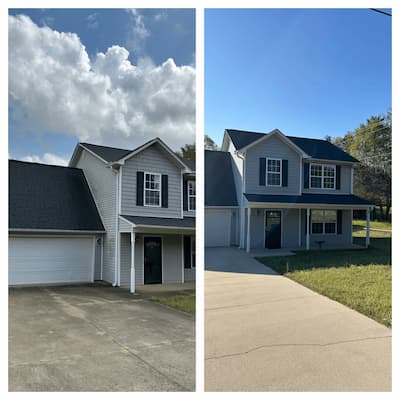 Pressure Washing and Soft Washing in Greenville, SC