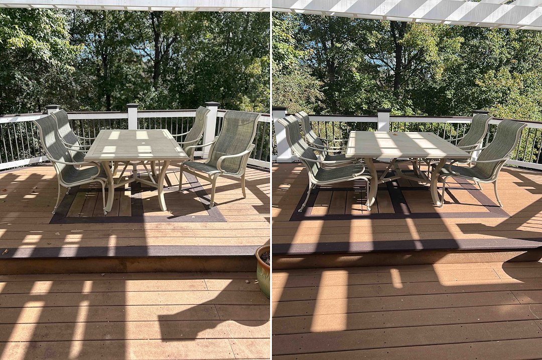Simpsonville, SC Two-Story Composite Deck & Patio Cleaning – Restoring Outdoor Living Spaces Thumbnail