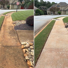 House washing, window cleaning, Flagstone patio washing, driveway cleaning, walkway, cleaning  In Simpsonville, SC 4